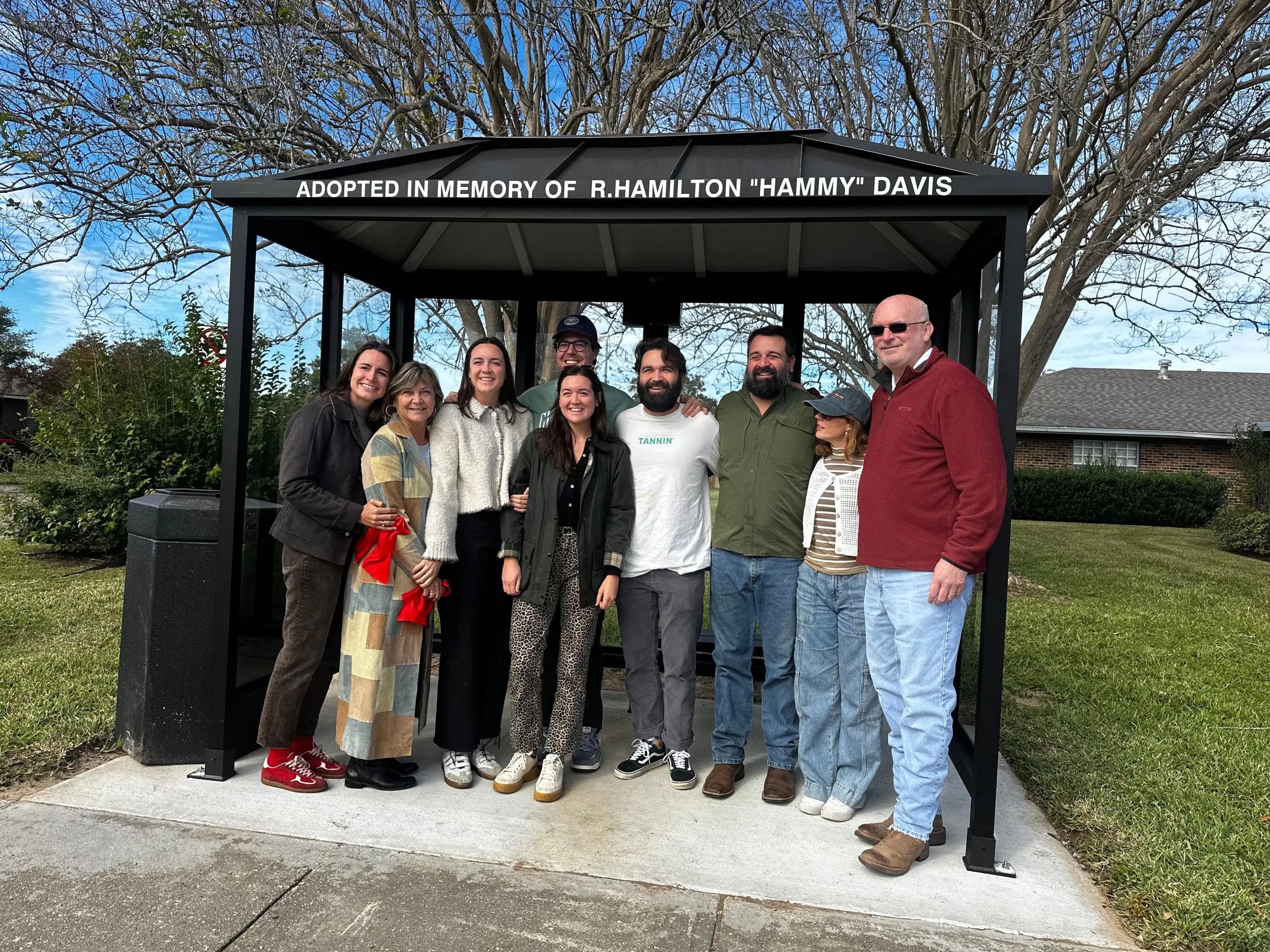 Adopt-A-Stop-In Memory of R. Hamilton Davis